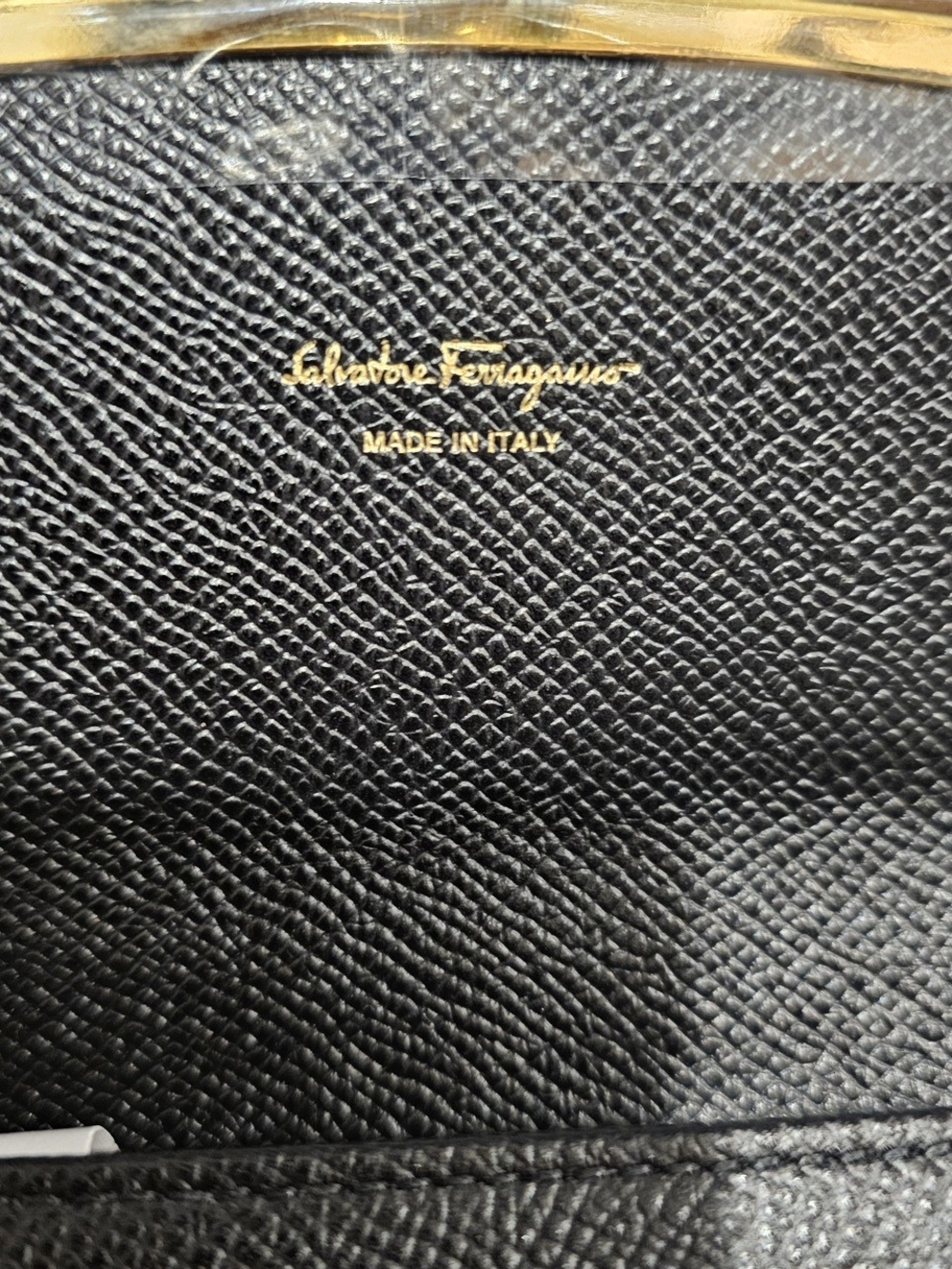 Salvatore Ferragamo Black Leather Gancini Continental Wallet - Picture 6 of 15